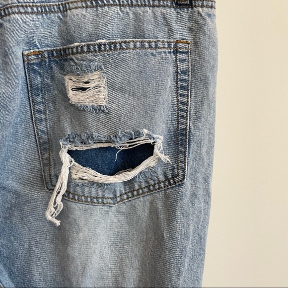 Areopostale Mom Jeans Distressed Frayed - US14 - Picture 12 of 12